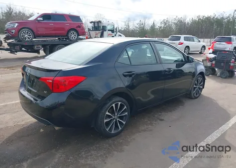 2017 Toyota Corolla Se из США, поврежденный, VIN 5YFBURHE0HP625498